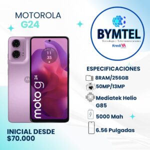 MOTOROLA G24 256 GB- Crédito 16 Cuotas
